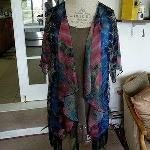 Lularoe Sheer kimono